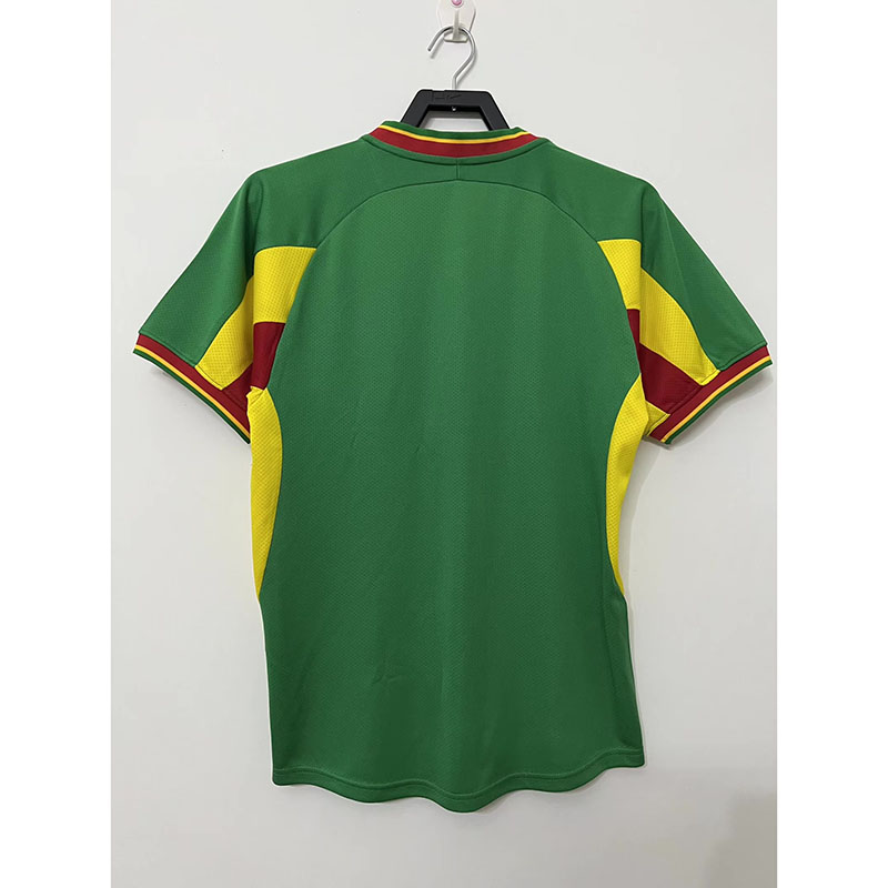 Camiseta Senegal Retro Verde 2002